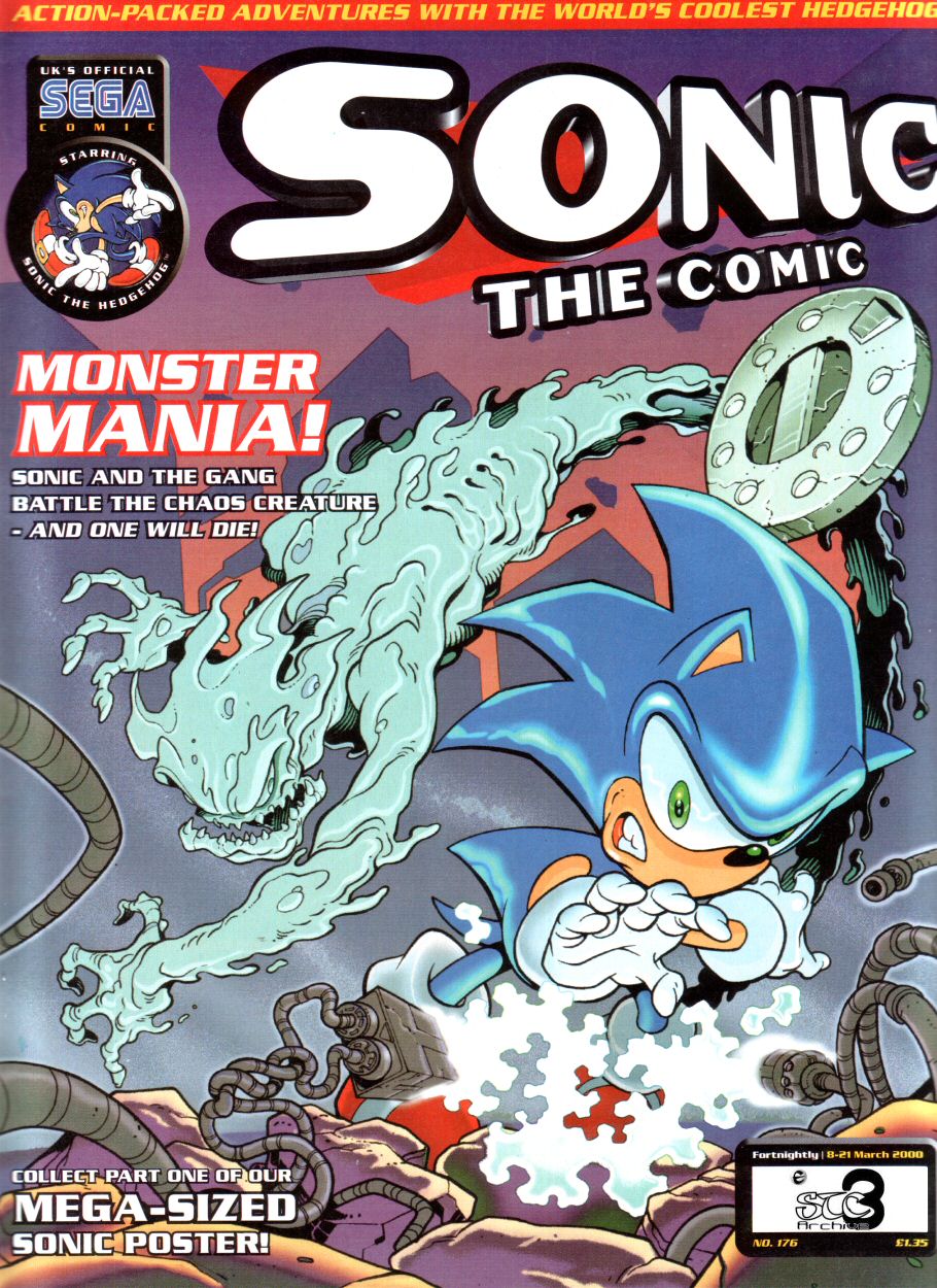 Sonic - The Comic Issue No. 176 Comic cover page